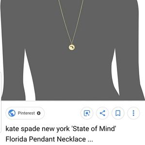 ISO Kate Spade Florida state of mind necklace